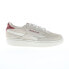 Reebok Club C Double Revenge Womens Beige Suede Lifestyle Sneakers Shoes 9