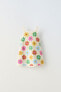 Фото #5 товара Платье ажурной вязки с цветочными аппликациями ZARA