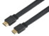 Фото #2 товара Techly ICOC-HDMI2-FE-050TY - 5 m - HDMI Type A (Standard) - HDMI Type A (Standard) - 3D - 10.2 Gbit/s - Black