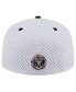 Фото #2 товара Men's White Inter Miami CF Throwback Mesh 59FIFTY Fitted Hat
