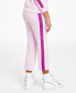 ფოტო #2 პროდუქტის Big Girls Colorblocked Fleece Sweatpants, Created for Macy's