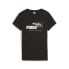 Фото #1 товара Puma Essential Love Wins Graphic Crew Neck Short Sleeve T-Shirt Womens Black Cas