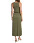 Фото #2 товара Socialite Blouson Maxi Dress Women's Green S