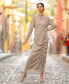 Фото #2 товара Платье Urban Modesty женское Макси с принтом цветов "Ruched Floral-Print Chiffon"