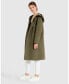 ფოტო #2 პროდუქტის Women Walk This Way Wool Blend Oversized Coat