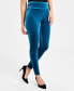 ფოტო #1 პროდუქტის Petite Velvet Skinny Pants, Created for Macy's