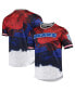 ფოტო #1 პროდუქტის Men's Navy, Red Chicago Bears Americana Dip-Dye T-shirt