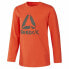 Children’s Long Sleeve T-Shirt Reebok Boys Training Essentials Orange