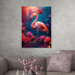 Фото #4 товара Leinwandbild Stolzer-Flamingo