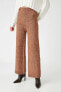 Фото #3 товара Kadın Kahverengı Melange Pantolon