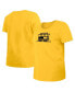 Фото #1 товара Women's Gold Golden State Warriors 2023/24 City Edition T-shirt