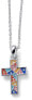 Cross Necklace Gaudi Cruz S 12010 MUL
