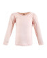 ფოტო #10 პროდუქტის Baby Girls Long Sleeve T-Shirts, Cinnamon Pink Prints
