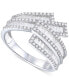 ფოტო #1 პროდუქტის Diamond Statement Ring (1 ct. t.w.) in 14k White Gold