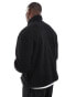 Фото #3 товара Jack & Jones teddy fleece jacket in black