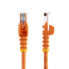 Фото #2 товара StarTech.com Cat5e Patch Cable with Snagless RJ45 Connectors - 2m - Orange - 2 m - Cat5e - U/UTP (UTP) - RJ-45 - RJ-45