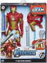 Фото #3 товара Avengers E7380 Marvel Titan Hero Series Blast Gear, 30 cm Figure, with Launcher, 2 Accessories and Projectile, From 4 Years, Iron Man, Not Applicable