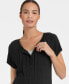Фото #7 товара Пижама для беременных Seraphine Ночные сорочки с застежкой на пуговицы, упаковка из 2 шт.
