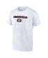 Фото #3 товара Men's White Georgia Bulldogs Game Day 2-Hit T-shirt