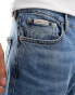 Фото #4 товара Calvin Klein Jeans dad jeans in light wash