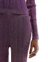 Mango trouser co-ord in purple