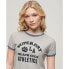 Фото #3 товара SUPERDRY Beach Graphic Fitted Ringer short sleeve T-shirt