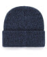 Фото #3 товара Men's Navy Columbus Blue Jackets Brain Freeze Cuffed Knit Hat
