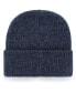 ფოტო #3 პროდუქტის Men's Navy Columbus Blue Jackets Brain Freeze Cuffed Knit Hat