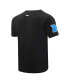 ფოტო #2 პროდუქტის Men's Black Philadelphia Eagles Hybrid T-shirt