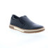 Фото #2 товара English Laundry Renwick EL2523S Mens Black Leather Lifestyle Sneakers Shoes