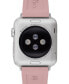 Фото #2 товара Ремешок COACH Pink Rubber Apple Watch Band 38/40/41mm