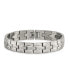 ფოტო #3 პროდუქტის Titanium Brushed and Polished Link Bracelet