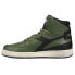 Diadora Mi Basket Used High Top Mens Green Sneakers Casual Shoes 158569-C2341