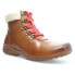 Propet Dasher Winter Lace Up Booties Womens Brown Casual Boots WFV006LTAN