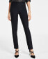 ფოტო #2 პროდუქტის Women's Tummy-Control Pull-On Slim Trousers, Regular, Short & Long