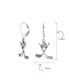 ფოტო #4 პროდუქტის Golf Balls Clubs Dangle Earrings Lever back Oxidized .925 Sterling Silver Golf Jewelry Golf Player Gifts for Women Female Golfers