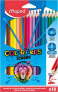 Фото #1 товара Цветные карандаши MAPED Colorpeps Strong треугольные 18 цветов MAPED