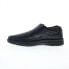 Фото #3 товара Drew Bexley 43919-14 Mens Black Leather Loafers & Slip Ons Casual Shoes