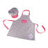 Фото #1 товара JANOD Macaron Apron+Chef Hat