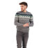 SUPERDRY Fairisle sweater Grey Marl Multi, S - фото #1