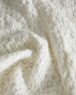 Textured waffle-knit bath towel