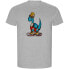 ფოტო #1 პროდუქტის KRUSKIS Dino Snow ECO short sleeve T-shirt
