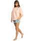 Фото #5 товара Блузка Roxy для девушек с графическим принтом Line Up Oversized