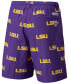 ფოტო #2 პროდუქტის Men's LSU Tigers Backcast Printed Shorts