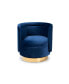 Фото #2 товара Saffi Glam and Luxe Swivel Accent Chair