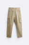 Relaxed fit cargo trousers