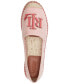 ფოტო #4 პროდუქტის Women's Cameron III Logo Slip-On Espadrille Flats