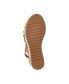 ფოტო #6 პროდუქტის Women's Zip-Italy Wedge Sandals