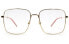 Оправа GUCCI GG0445O-001 Golden Square Optical Glasses