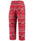 ფოტო #5 პროდუქტის Men's Red Georgia Bulldogs Ugly Sweater Knit Long Sleeve Top and Pant Set